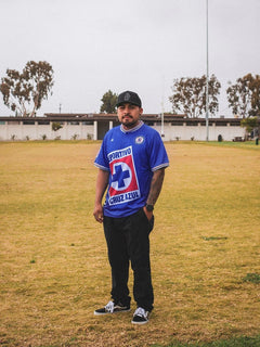 Vintage 1997 Cruz Azul Champions Blue Home Soccer Jersey by MadStrange
