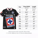 MadStrange Cruz Azul 1997 Champions Soccer Jersey in Black