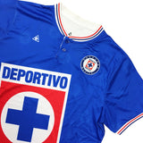 Vintage 1997 Cruz Azul Champions Blue Home Soccer Jersey by MadStrange