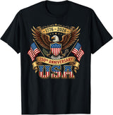 USA 250th Anniversary T-Shirt 1776 2026 Patriotic Semiquincentennial Gift