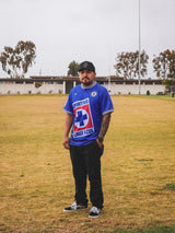 Vintage 1997 Cruz Azul Champions Blue Home Soccer Jersey by MadStrange