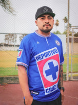 Vintage 1997 Cruz Azul Champions Blue Home Soccer Jersey by MadStrange