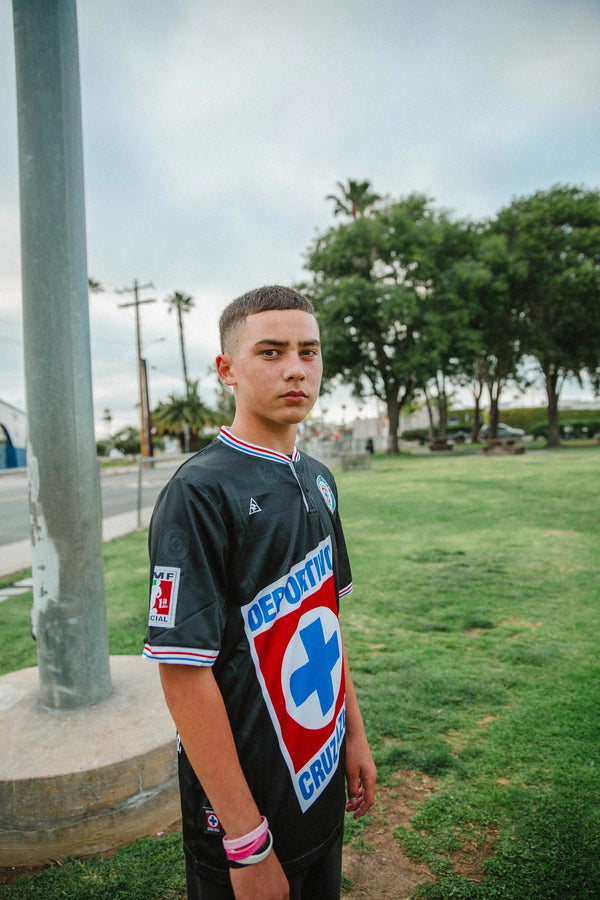 MadStrange Cruz Azul 1997 Champions Soccer Jersey in Black
