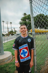 MadStrange Cruz Azul 1997 Champions Soccer Jersey in Black